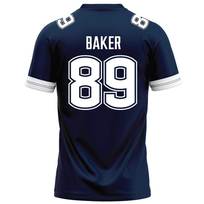 UConn - NCAA Football : Mike Baker - Navy Football Jersey-1