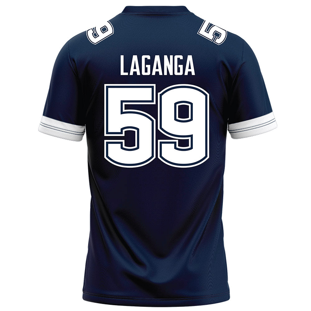 UConn - NCAA Football : David LaGanga - Navy Football Jersey-1