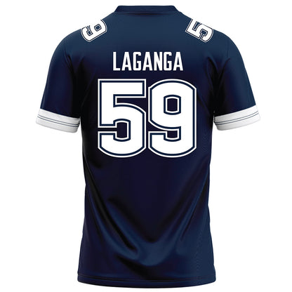 UConn - NCAA Football : David LaGanga - Navy Football Jersey-1