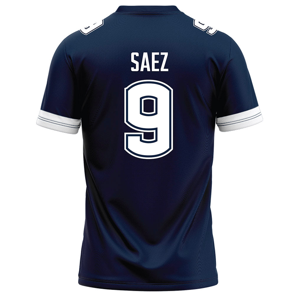 UConn - NCAA Football : Zakaih Saez - Navy Football Jersey-1