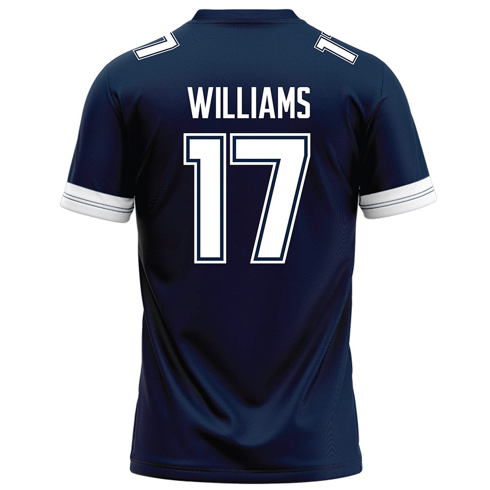 UConn - NCAA Football : Teddy Williams - Navy Football Jersey