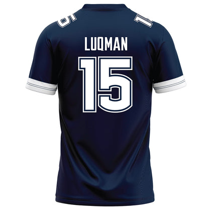 UConn - NCAA Football : Anas Luqman - Navy Football Jersey-1