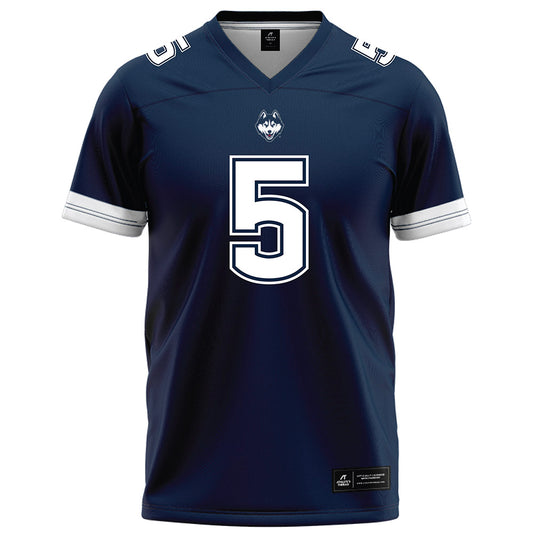 UConn - NCAA Football : Shamar Porter - Navy Football Jersey-0