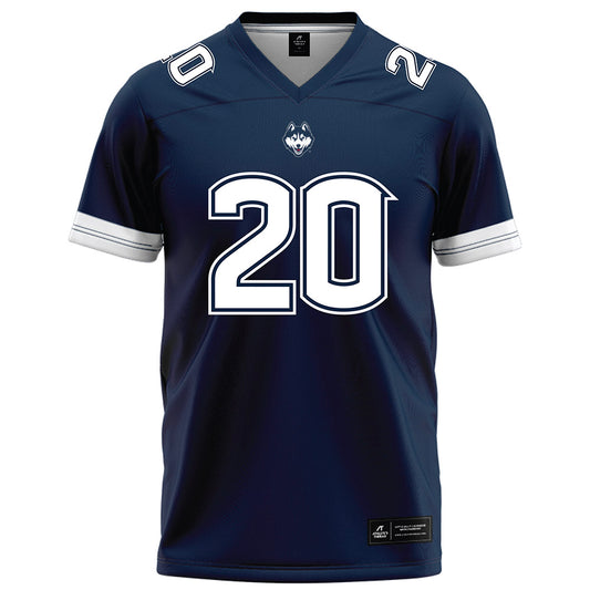 UConn - NCAA Football : Shawn Simeon - Navy Football Jersey-0