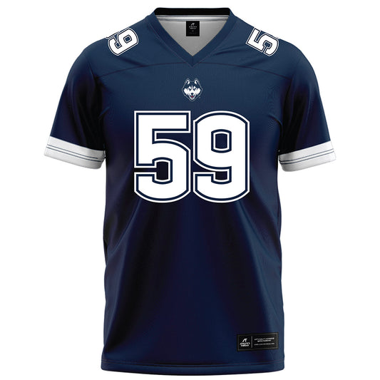 UConn - NCAA Football : David LaGanga - Navy Football Jersey-0