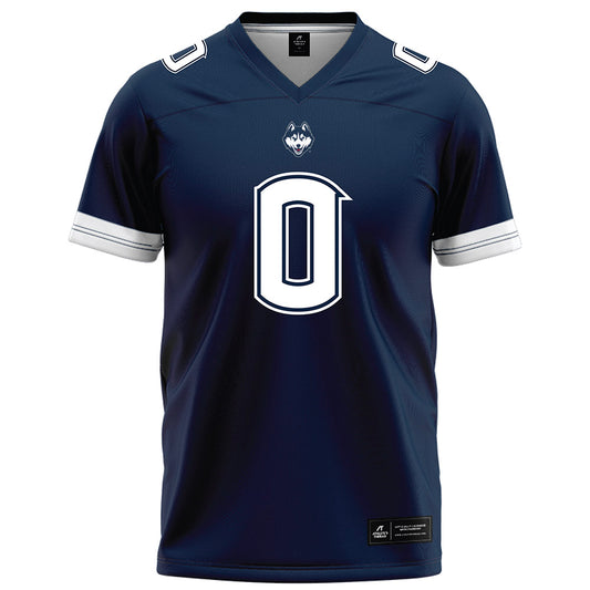 UConn - NCAA Football : Flash Wilson - Navy Football Jersey-0