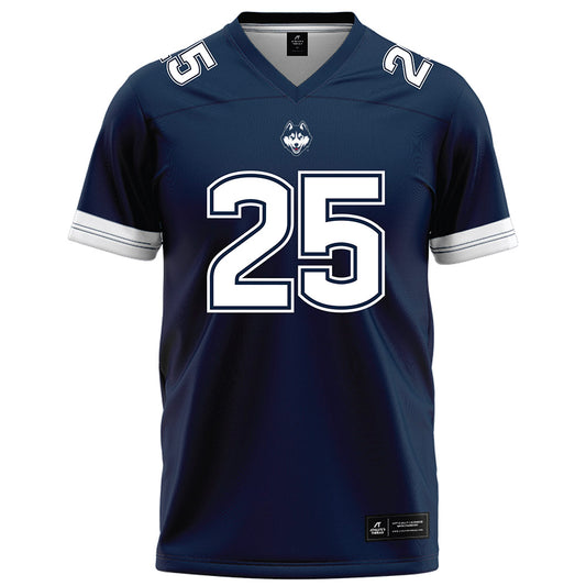 UConn - NCAA Football : Odera Orizu - Navy Football Jersey-0