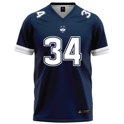 UConn - NCAA Football : Carter Boskovich - Navy Football Jersey