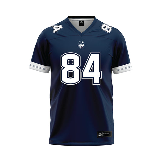 UConn - NCAA Football : Eddie Dresch - Navy Football Jersey-0