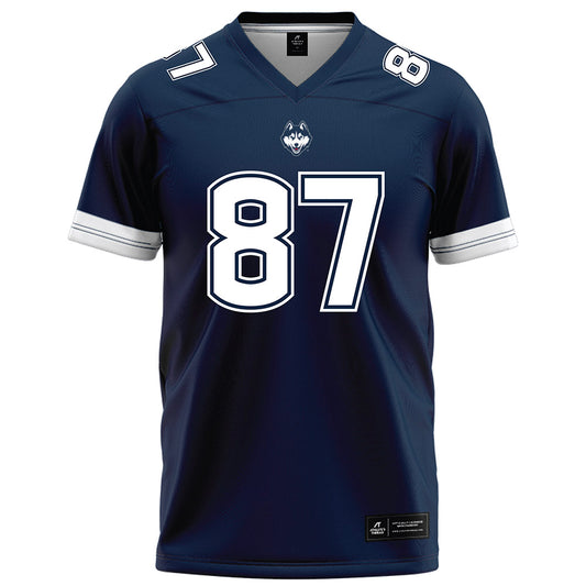UConn - NCAA Football : Clemens Richter - Navy Football Jersey-0