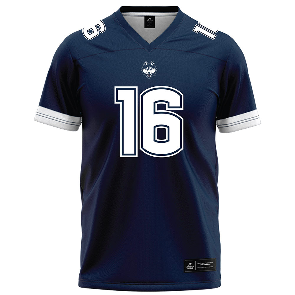 UConn - NCAA Football : Kamren Flowers - Navy Football Jersey-0