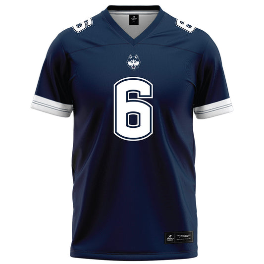UConn - NCAA Football : Trey Cornist - Navy Football Jersey-0