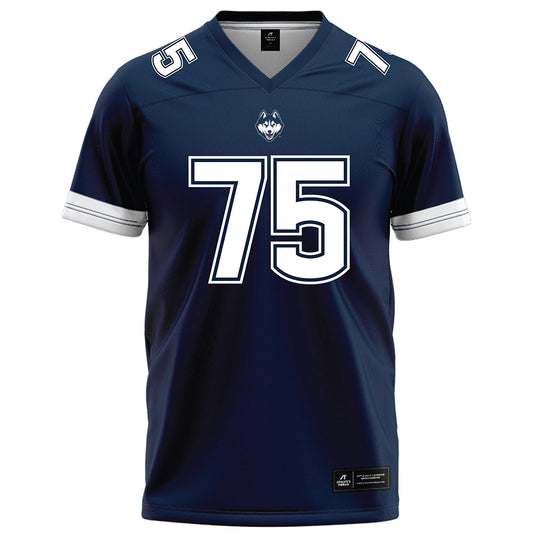 UConn - NCAA Football : Hill Greenlee - Navy Football Jersey-0