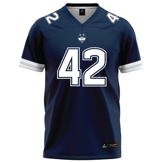 UConn - NCAA Football : Michael Burton Jr - Navy Football Jersey-0