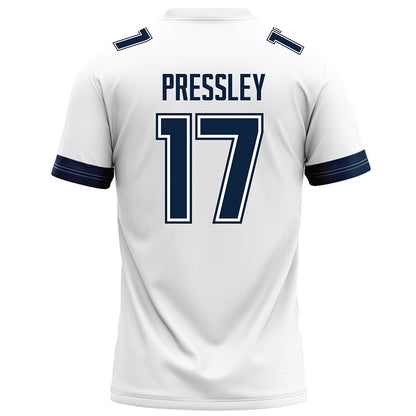 UConn - NCAA Football : Shamar Pressley - White Football Jersey-1