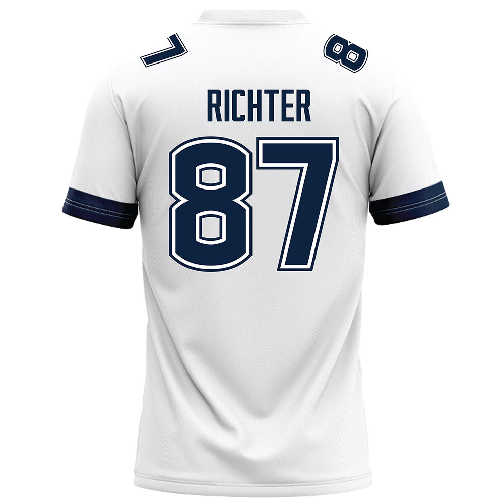 UConn - NCAA Football : Clemens Richter - White Football Jersey-1