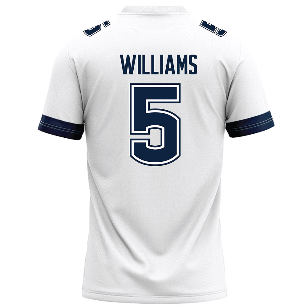 UConn - NCAA Football : Rickey Williams - White Football Jersey-1