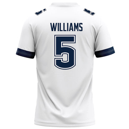 UConn - NCAA Football : Rickey Williams - White Football Jersey-1