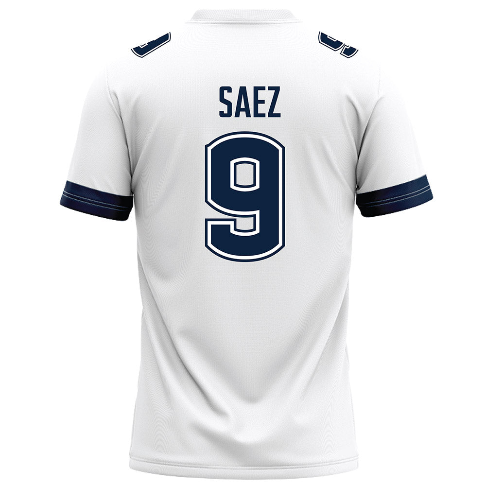UConn - NCAA Football : Zakaih Saez - White Football Jersey-1