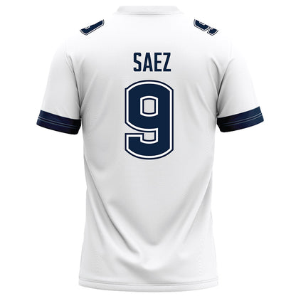 UConn - NCAA Football : Zakaih Saez - White Football Jersey-1