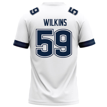 UConn - NCAA Football : Finn Wilkins - White Football Jersey-1