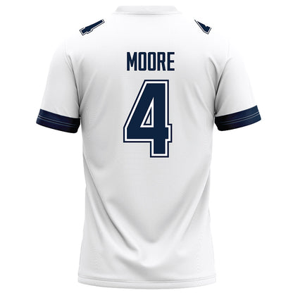 UConn - NCAA Football : Braedyn Moore - White Football Jersey-1