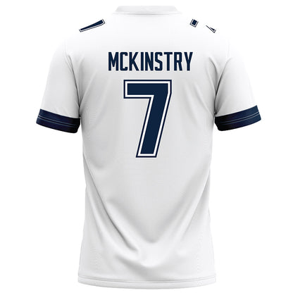 UConn - NCAA Football : Tyler McKinstry - White Football Jersey-1