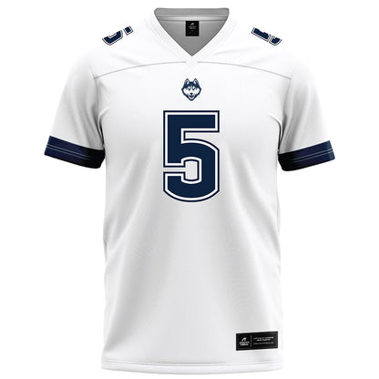 UConn - NCAA Football : Rickey Williams - White Football Jersey-0