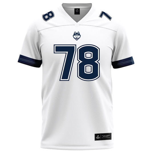 UConn - NCAA Football : Isiah Switzer - White Football Jersey-0