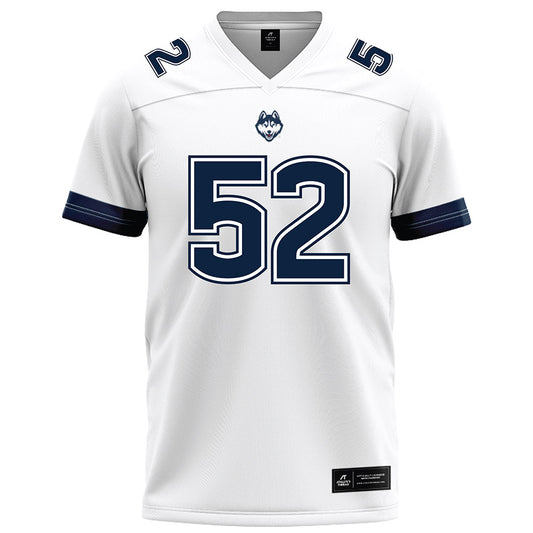 UConn - NCAA Football : Joshua Mickens - White Football Jersey-0