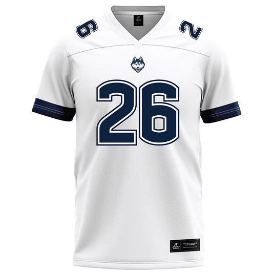 UConn - NCAA Football : Soren Rief - White Football Jersey-0