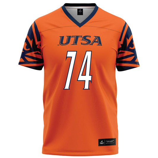 UTSA - NCAA Football : Darrell Jones - Orange Football Jersey-0