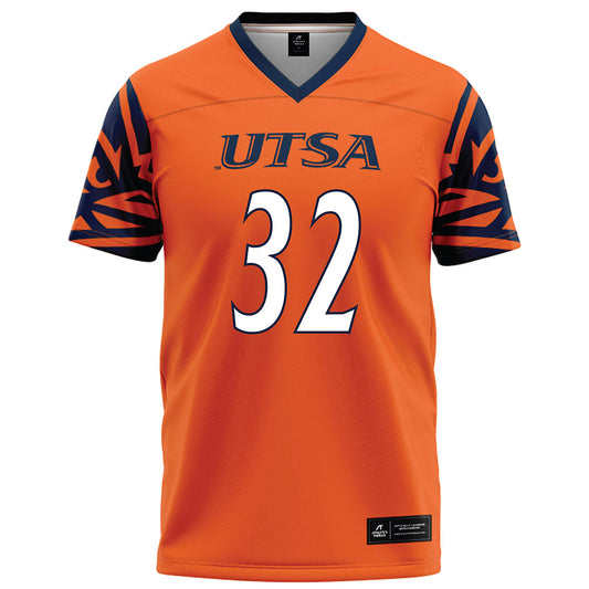 UTSA - NCAA Football : trevon hogan - Orange Football Jersey-0