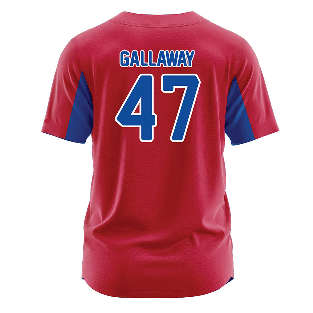 LA Tech - NCAA Softball : Bradi Gallaway - Red Jersey-1