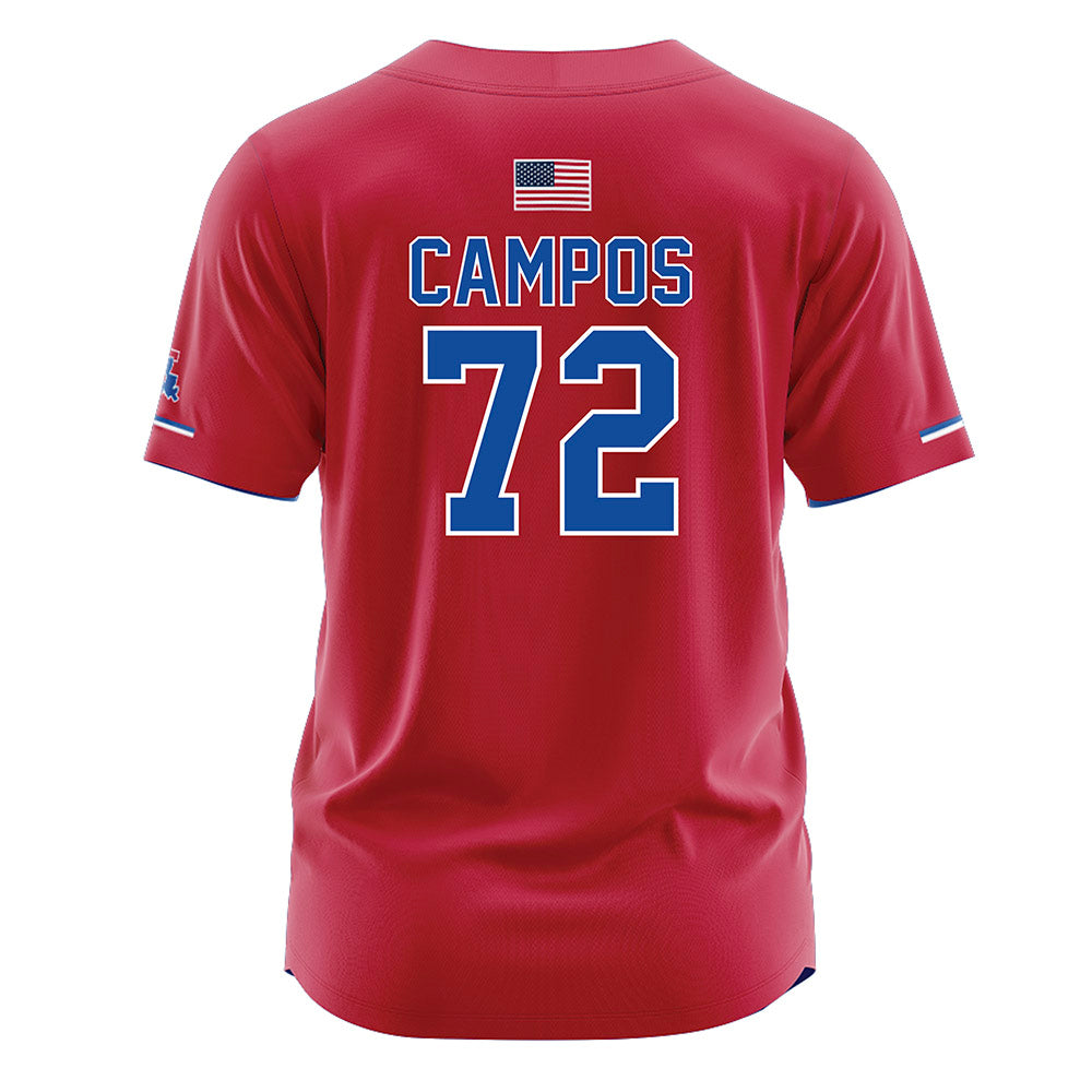 LA Tech - NCAA Softball : Bryannah Campos - Red Jersey-1