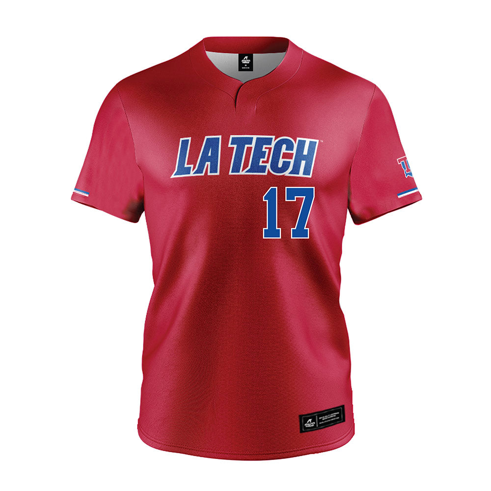 LA Tech - NCAA Softball : Elena Heng - Red Jersey-0