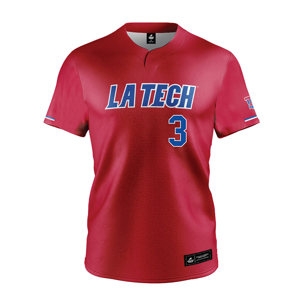LA Tech - NCAA Softball : Cali Bennett - Red Jersey-0