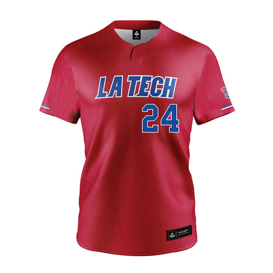 LA Tech - NCAA Softball : Raegan Henderson - Red Jersey-0