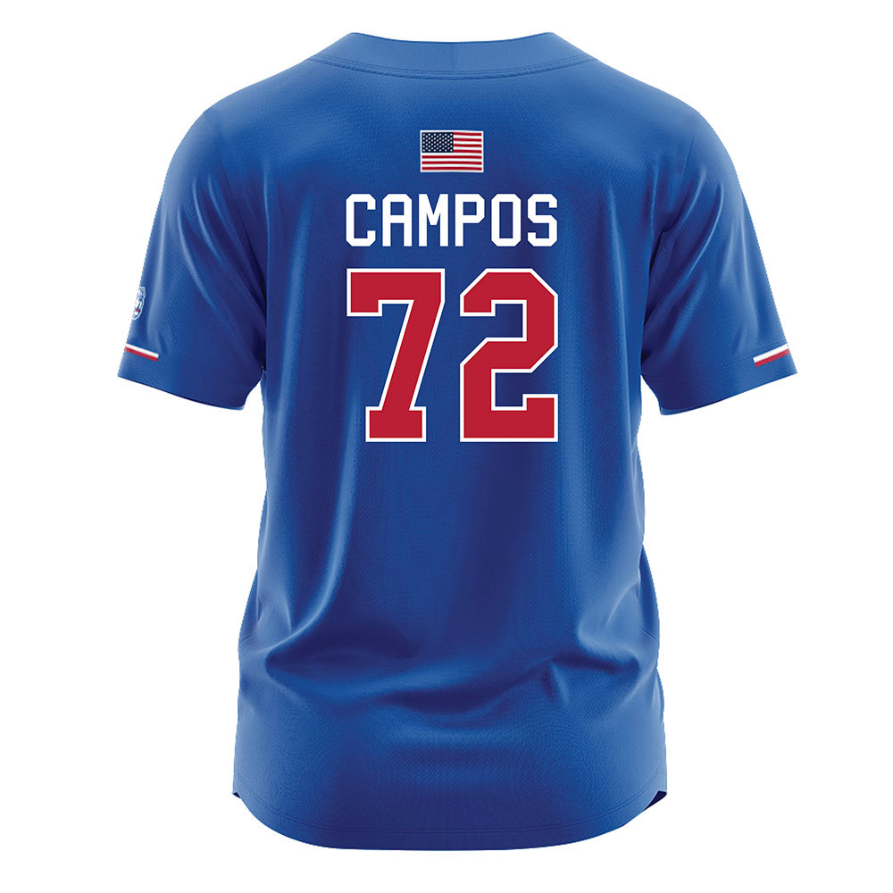 LA Tech - NCAA Softball : Bryannah Campos - Blue Jersey-1