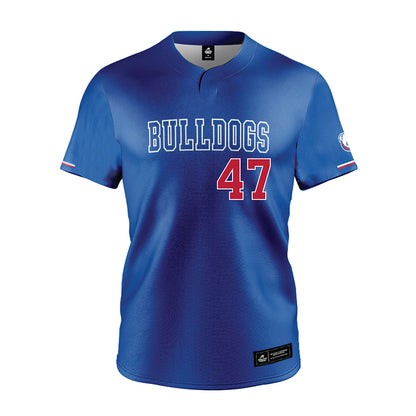 LA Tech - NCAA Softball : Bradi Gallaway - Blue Jersey-0