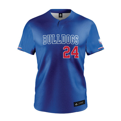 LA Tech - NCAA Softball : Raegan Henderson - Blue Jersey-0