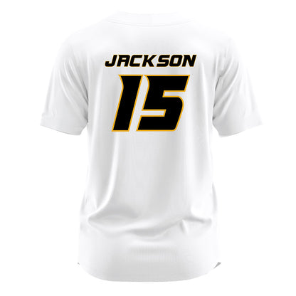 Missouri - NCAA Softball : Emma Jackson - White Jersey-1