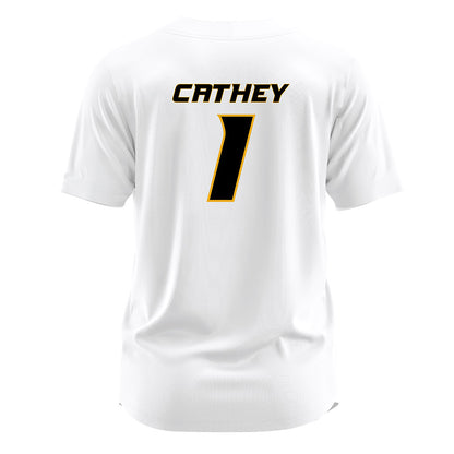 Missouri - NCAA Softball : Audrey Cathey - White Jersey-1