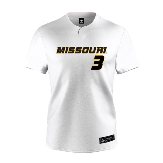 Missouri - NCAA Softball : Hadley Borders - White Jersey-0