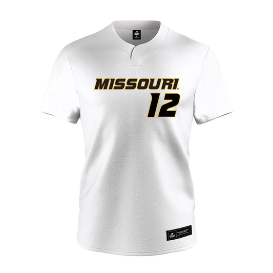 Missouri - NCAA Softball : Avery Porter - White Jersey-0