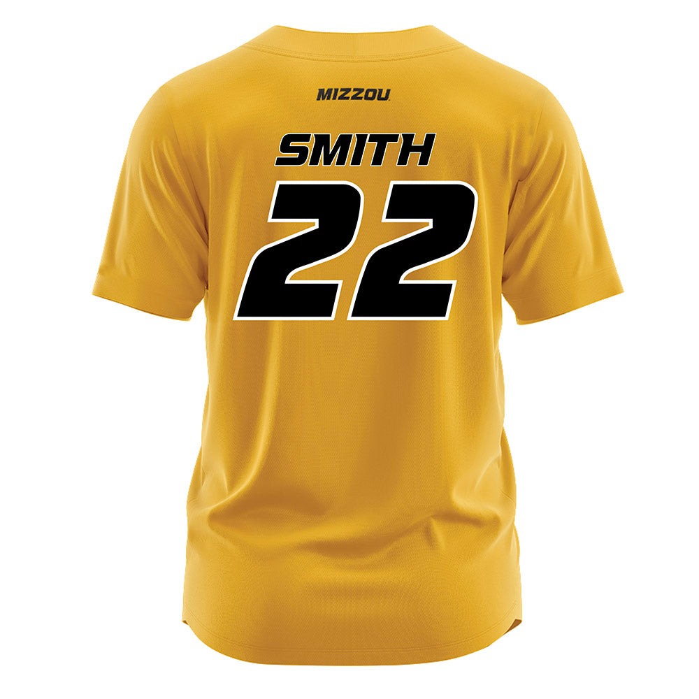 Missouri - NCAA Softball : Sophie Smith - Gold Jersey-1