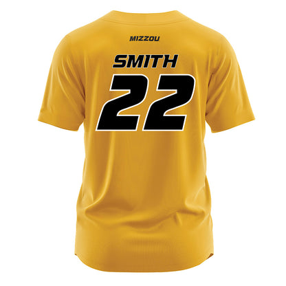 Missouri - NCAA Softball : Sophie Smith - Gold Jersey-1