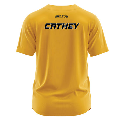 Missouri - NCAA Softball : Audrey Cathey - Gold Jersey-1