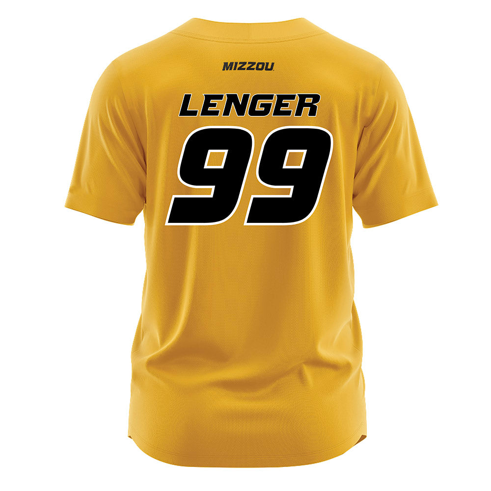 Missouri - NCAA Softball : Kayley Lenger - Gold Jersey-1