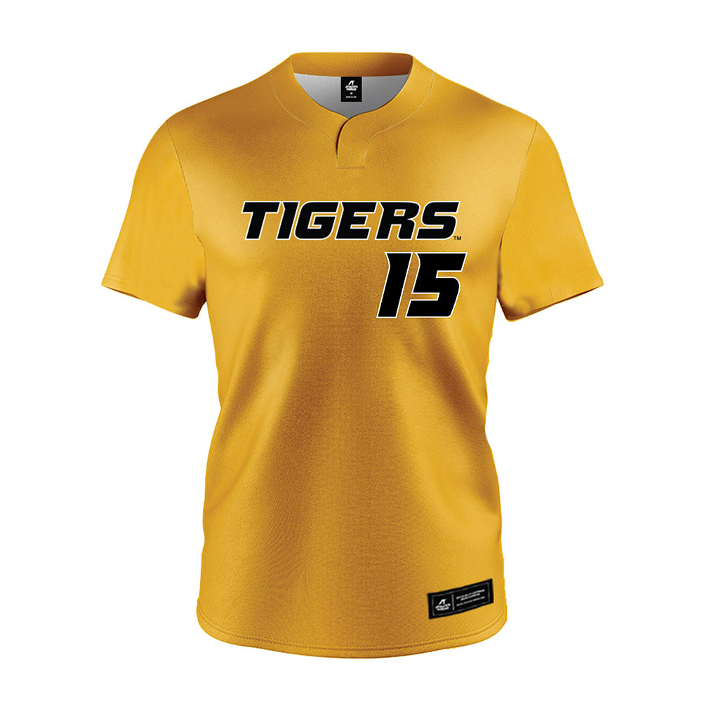 Missouri - NCAA Softball : Emma Jackson - Gold Jersey-0